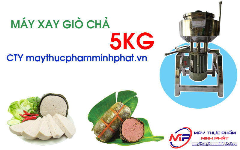 Máy Xay Giò Chả 5KG