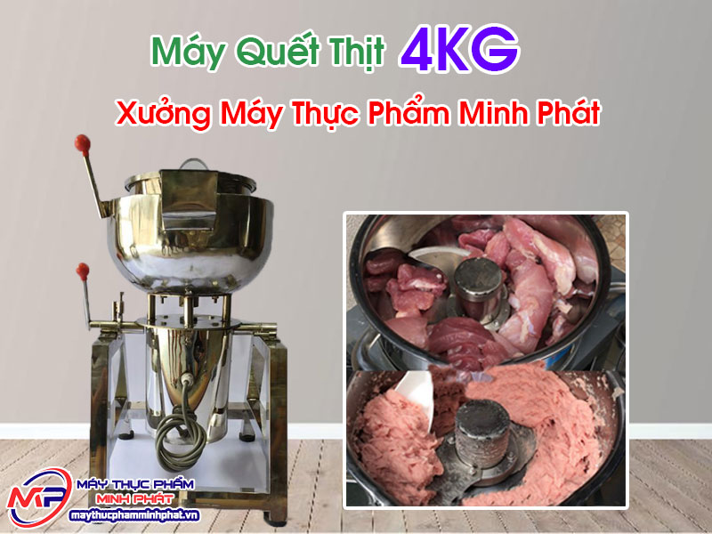 Máy Quết Thịt 4KG