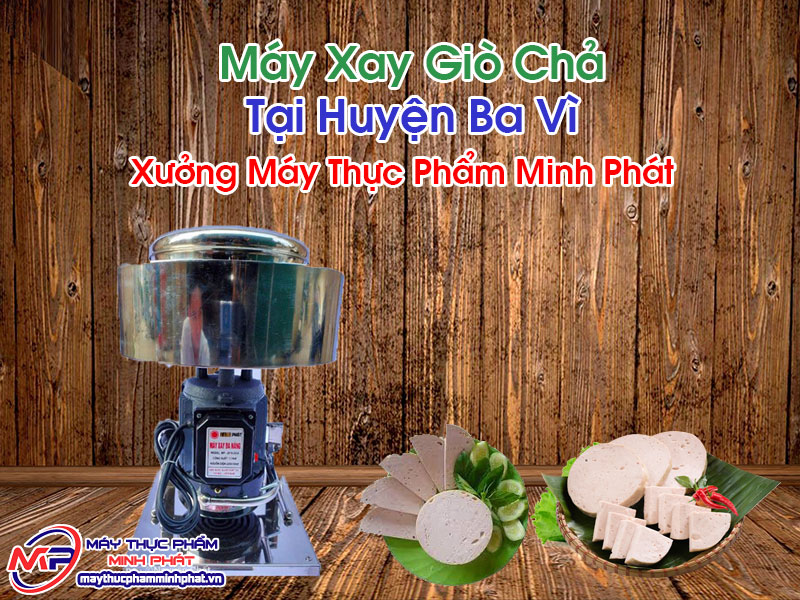 Máy Xay Giò Chả Tại Huyện Ba Vì